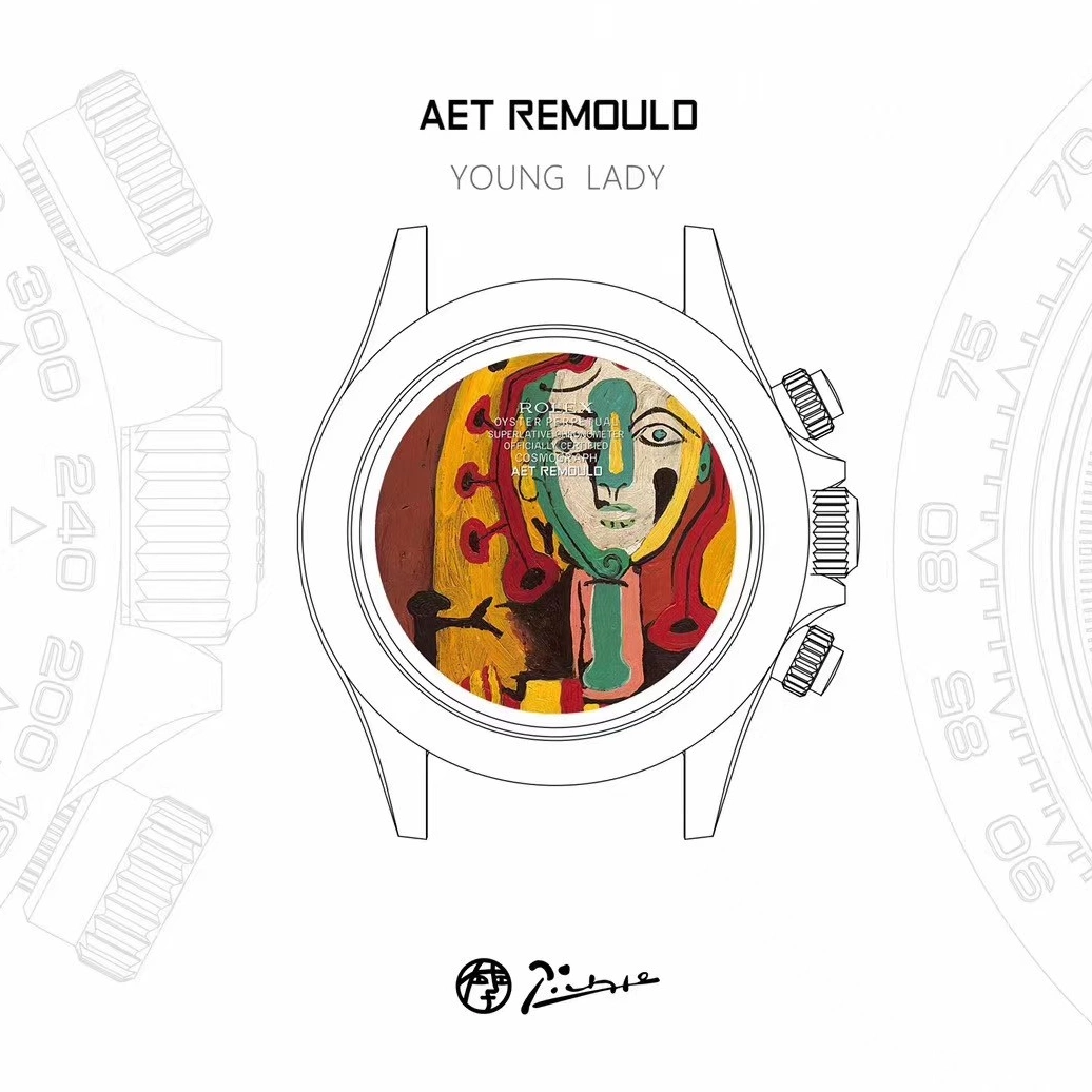 Aaa replica Picasso Lady Daytona Rolex Picasso X AET Swiss Young 0824